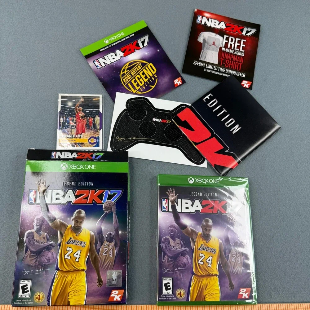 2K Games NBA 2K17 Legend Edition Xbox One Kobe Bryant Gold‎ Purple Collectible